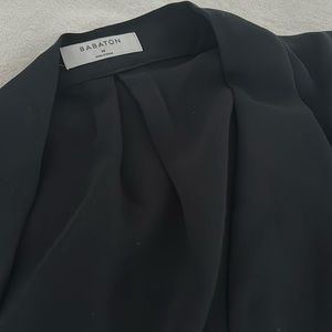 Black Aritzia blouse